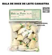 Bala de Doce De Leite Canastra Bala Na Palha Artesanal 250 Gramas