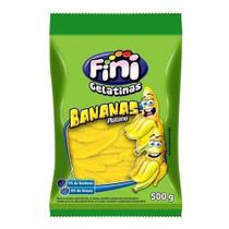 Bala De Gelatina Banana 500Gr - Fini