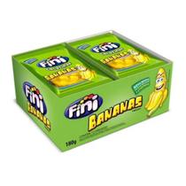 Bala de Gelatina Banana Fini - 180g