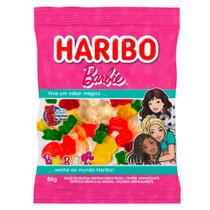 Bala de Gelatina Barbie Frutas Sortidas Haribo 80g Bala de Gelatina Barbie Frutas Sortidas Haribo 80g