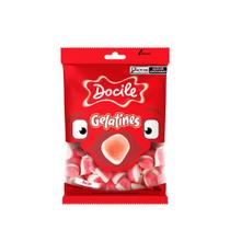 Bala de Gelatina Beijo sabor Morango 250g Docile