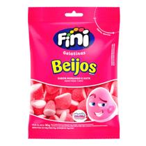 Bala de Gelatina Beijos Fini 90g Bala de Gelatina Beijos Fini 90g