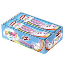 Bala de Gelatina Canudinho Unicórnio Docile - 180g