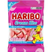 Bala De Gelatina Cream Kiss Haribo 80g Bala De Gelatina Cream Kiss Haribo 80g