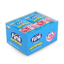 Bala de Gelatina Dentaduras Mini Fini 12 pacotes de 15g cada Bala de Gelatina Dentaduras Mini Fini 12 pacotes de 15g cada