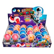 Bala de Gelatina Diploko Olhos Astronauta 24x12g Bala de Gelatina Diploko Olhos Astronauta 24x12g