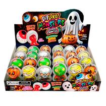 Bala de Gelatina Diploko Olhos Halloween 24x12g Bala de Gelatina Diploko Olhos Halloween 24x12g
