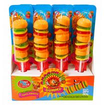 Bala de Gelatina Doce Mix Burger Display 20x18g Bala de Gelatina Doce Mix Burger Display 20x18g