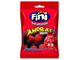 Bala de Gelatina Fini Amoras - 100g Pacote Bala de Gelatina Fini Amoras - 100g Pacote