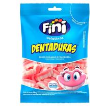 Bala de Gelatina Fini Dentaduras 90g