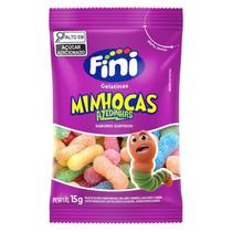 Bala De Gelatina Fini Minhocas Cítricas 12 Pacotes De 15g