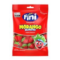 Bala de Gelatina Fini Sabor Morango Silvestre 80g