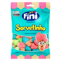 Bala de Gelatina Fini Sorvetinho Sabores Sortidos 80g
