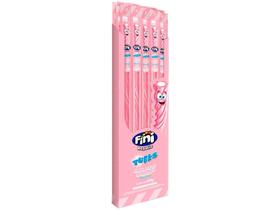 Bala de Gelatina Fini Tubes 27g Iogurte Pacote - Pacote 24 Unidades