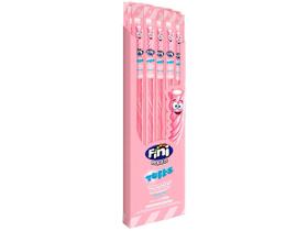 Bala de Gelatina Fini Tubes 27g Iogurte Pacote - Pacote 24 Unidades