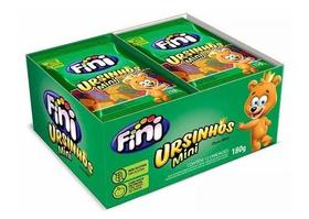 Bala de Gelatina Fini Ursinhos 12 pacotes de 15g cada Bala de Gelatina Fini Ursinhos 12 pacotes de 15g cada