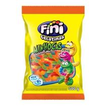 Bala De Gelatina Minhocas Brilho 500g - Fini Bala De Gelatina Minhocas Brilho 500g - Fini