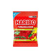 Bala de Gelatina Moranguinhos Haribo - 75g Bala de Gelatina Moranguinhos Haribo - 75g