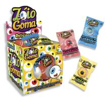 Bala de Gelatina Olhos Zóio Goma Sortidas - 288g Bala de Gelatina Olhos Zóio Goma Sortidas - 288g