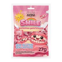 Bala de Gelatina Smile Zero Açúcar 27g Diet Saudável Low Sugar Bala de Gelatina Smile Zero Açúcar 27g Diet Saudável Low Sugar