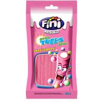 Bala de Gelatina Tubes Cítrico Tutti Frutti 80g - Fini Bala de Gelatina Tubes Cítrico Tutti Frutti 80g - Fini