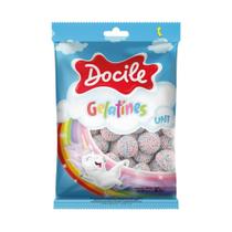 Bala de Gelatina Uni 12 Pacotes de 80gr Cada - Docile Bala de Gelatina Uni 12 Pacotes de 80gr Cada - Docile