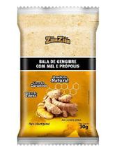 Bala De Gengibre C/ Mel E Própolis Mastigável 30g - ZiinZiin