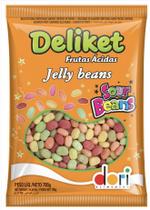 Bala De Goma Deliket Frutas Ácidas Dori 700G