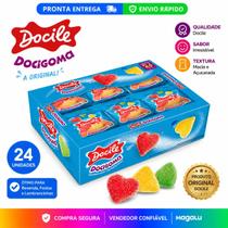 Bala De Goma Docile Docigoma 18g Kit 24 Unidades Doces Sortidos Para Festa Revenda Atacado