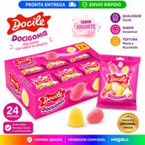Bala de Goma Docile Sino Yogurt Kit 24 Unidades