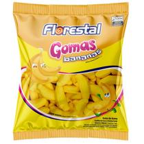 Bala De Goma Florestal Bananas 500G Bala De Goma Florestal Bananas 500G