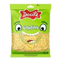 Bala De Goma Gelatina Banana 1Kg - Docile