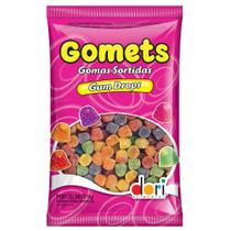 Bala de Goma Gomets Gum Drops Sortida - 1kg