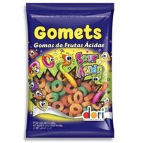 Bala de Goma Gomets Minhocas de Frutas Ácida 600g - Dori Bala de Goma Gomets Minhocas de Frutas Ácida 600g - Dori