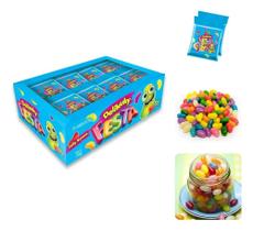 Bala De Goma Jelly Beans Tipo Americana Mini Jujubas 25X20G