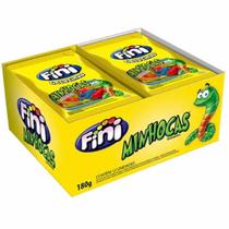 Bala de Goma Minhocas 15g Fini 12 Unidades