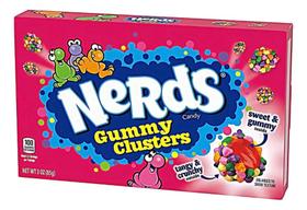 BALA DE GOMA NERDS GUMMY CLUSTERS RAINBOW 85g