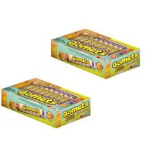 Bala de Goma no Tubo 2 Displays com 30 Sabor Creme de Frutas