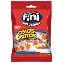 Bala de Goma Ovos Fritos 90g Fini