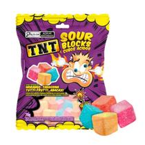 Bala de Goma TNT Sour Blocks - Cubos Ácidos 70g Riclan Bala de Goma TNT Sour Blocks - Cubos Ácidos 70g Riclan
