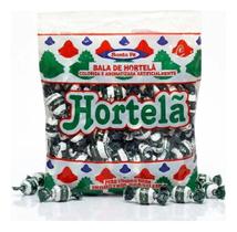Bala De Hortelã Santa Fé Pacote 600g Tradicional Refrescante Atacado