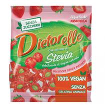 Bala de Morango Vegana Sem Açúcar Dietorelle 70g