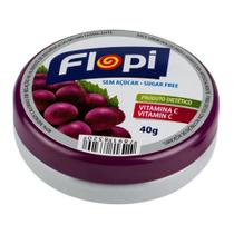 Bala de Uva Sem Açúcar Flopi Florestal 40g Bala de Uva Sem Açúcar Flopi Florestal 40g
