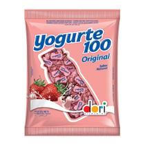 Bala de Yogurte 100 Sabor Morango 400g Dori