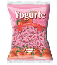 Bala de Yogurte de Morango 600g - Santa Rita
