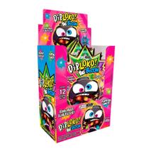 Bala Diploko Big Boom Popping Candy Caixa Com 12 unidades