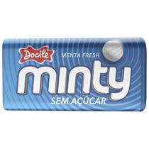 Bala Docile Minty Menta Fresh Sem Acucar 21g