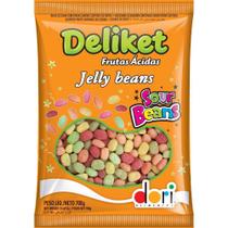 Bala Dori Deliket Frutas Ácida Jelly Beans Sour Beans 700g