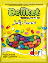 Bala Dori Deliket Frutas Sortidas Jelly Beans 500g