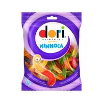 Bala Dori Minhocas de Gelatina 85 Gramas Diversos Sabores Bala Dori Minhocas de Gelatina 85 Gramas Diversos Sabores